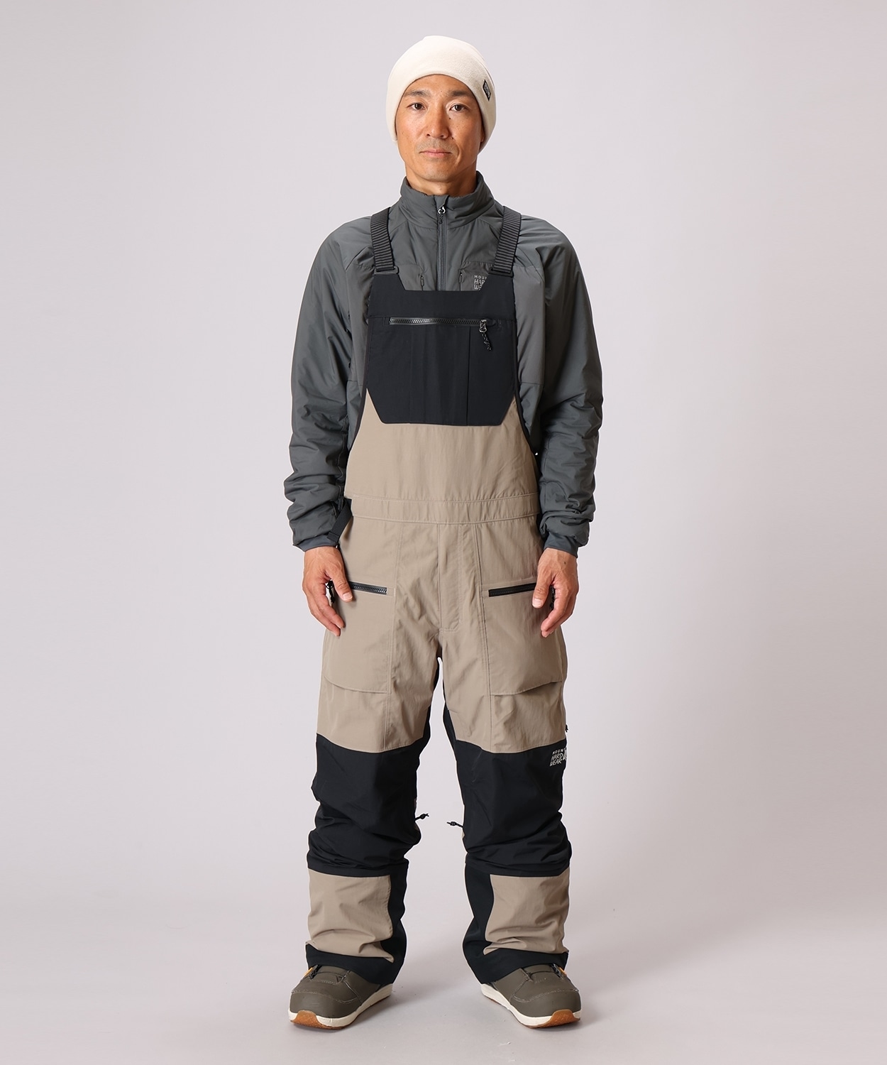 ファーストトラックスビブ(S Olive Gold Black)│マウンテン