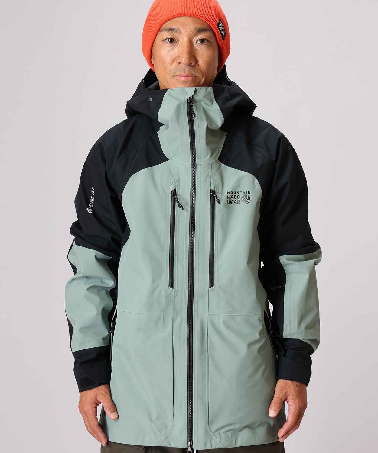 バウンダリーリッジゴアテックス ジャケット(S Wet Stone Black