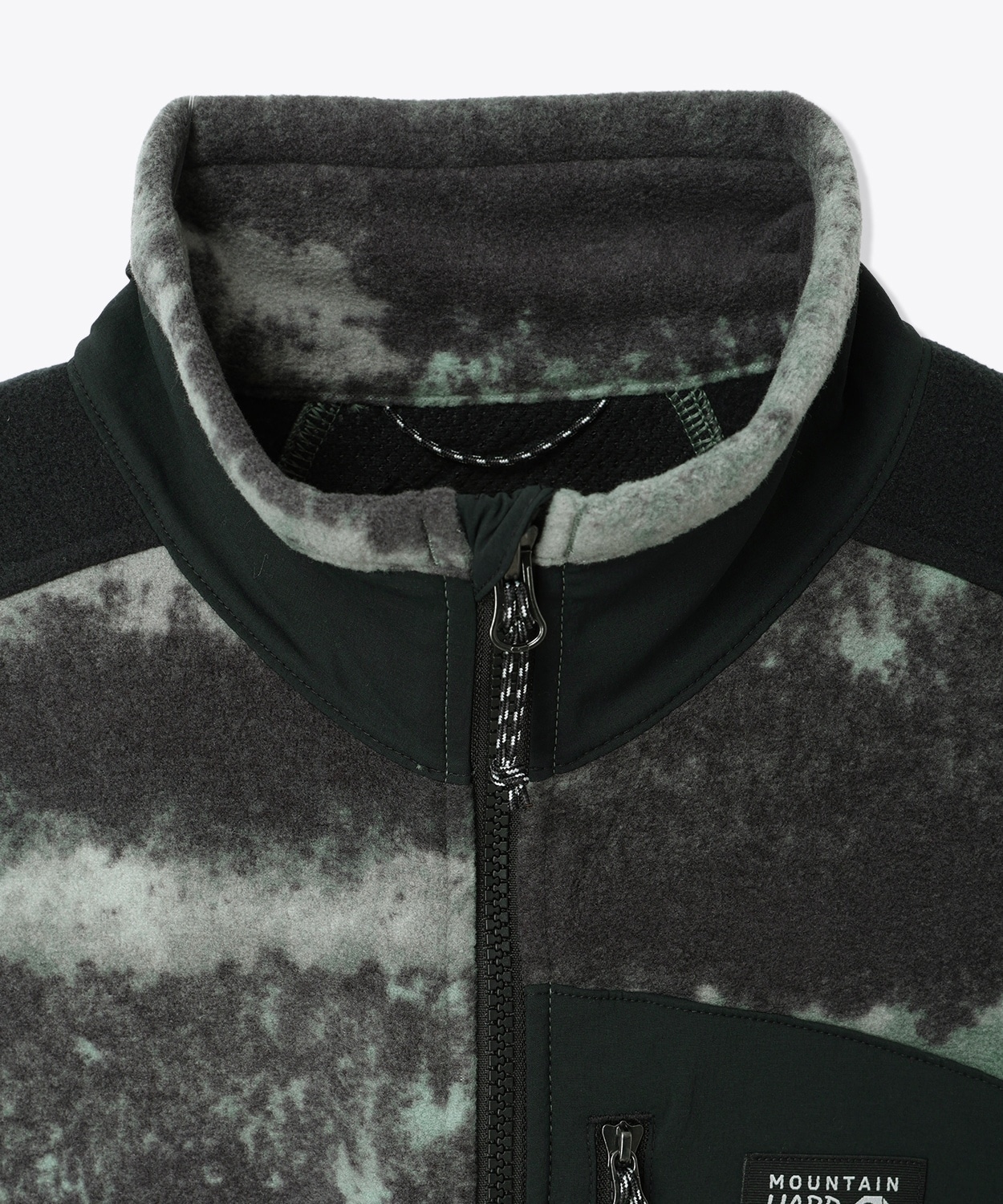 337Thunderhead Grey Patchwork Print Black