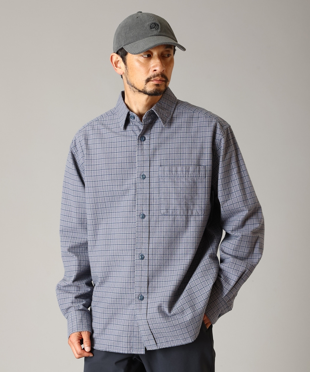 452Better Blue Mini Check