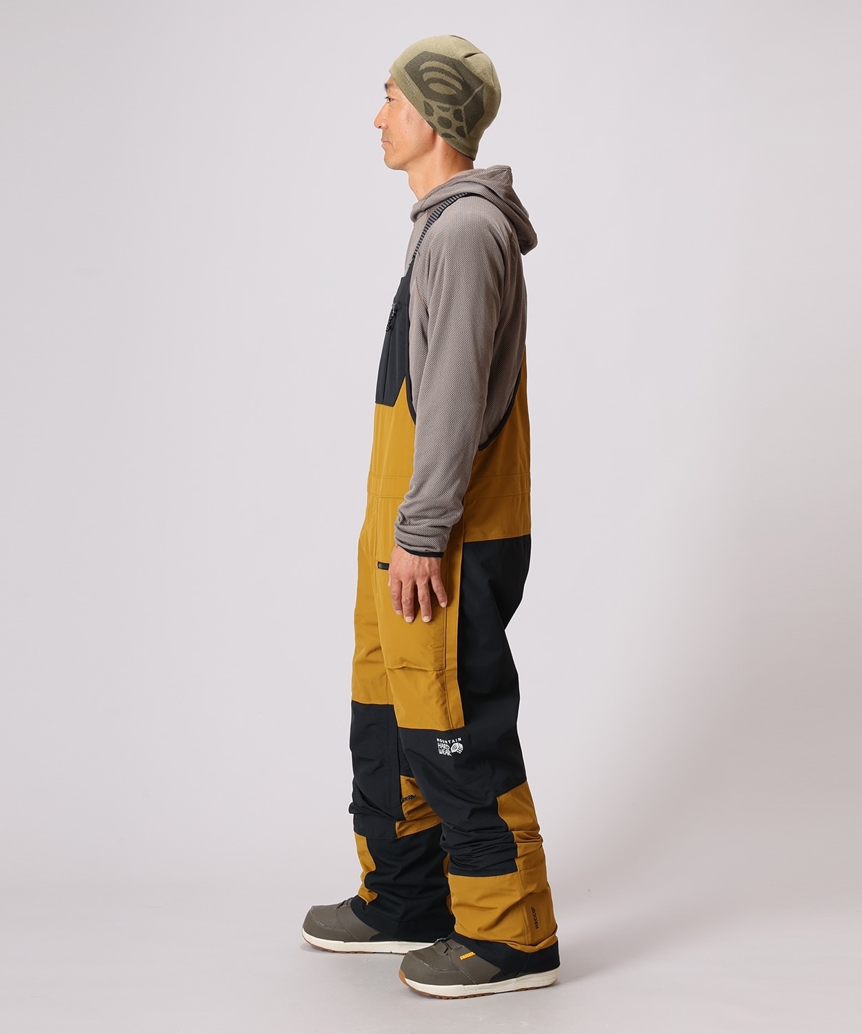 ファーストトラックスビブ(S Olive Gold Black)│マウンテン