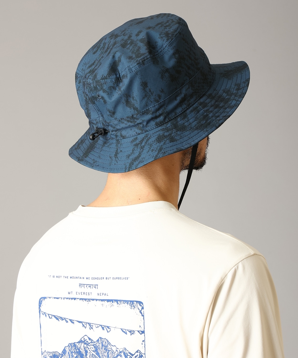 ドワイトハット(R Adriatic Blue Shadowdye Print)│マウンテンハード