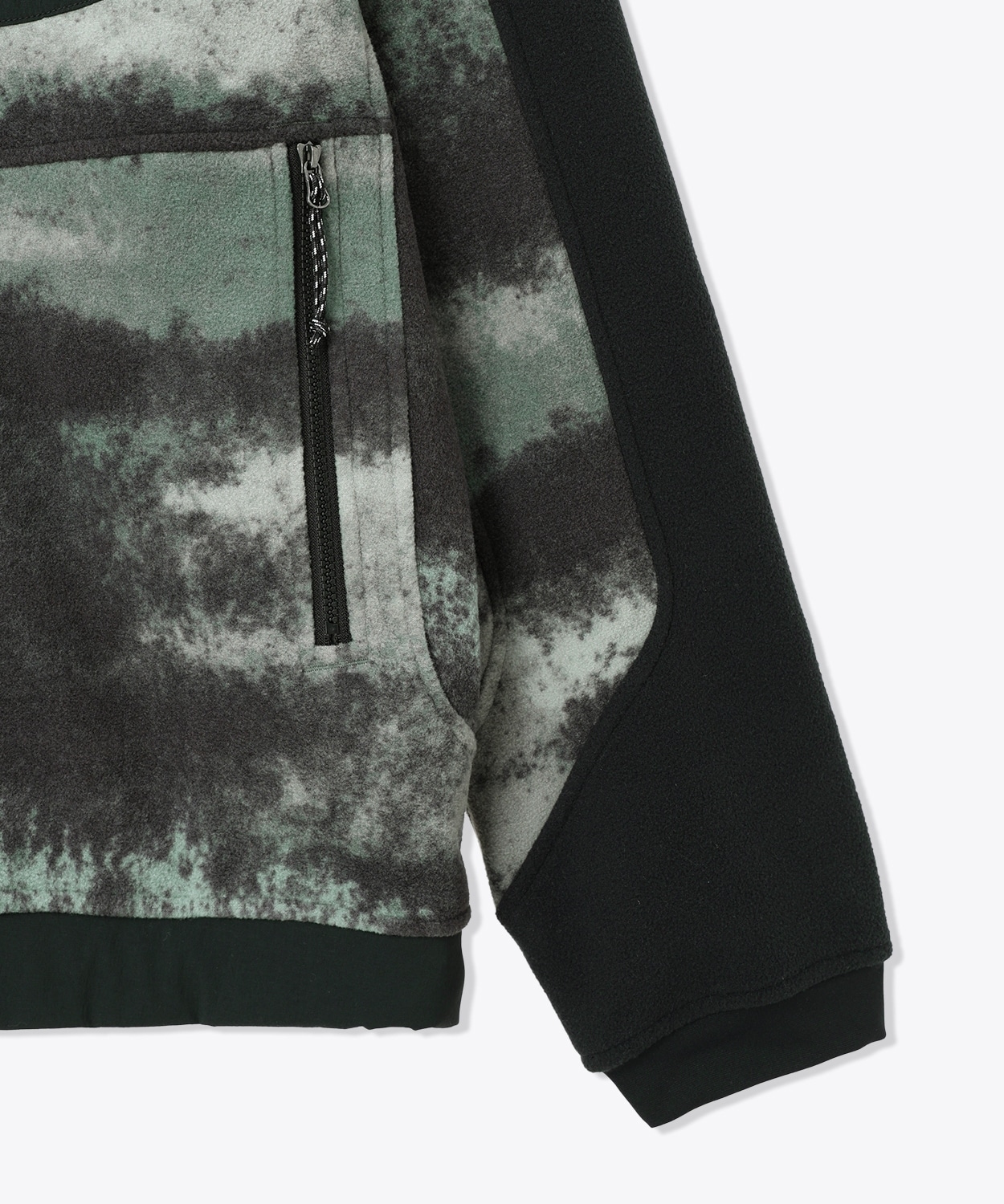 337Thunderhead Grey Patchwork Print Black