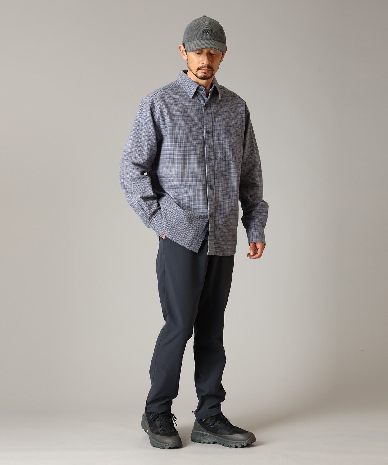 452Better Blue Mini Check