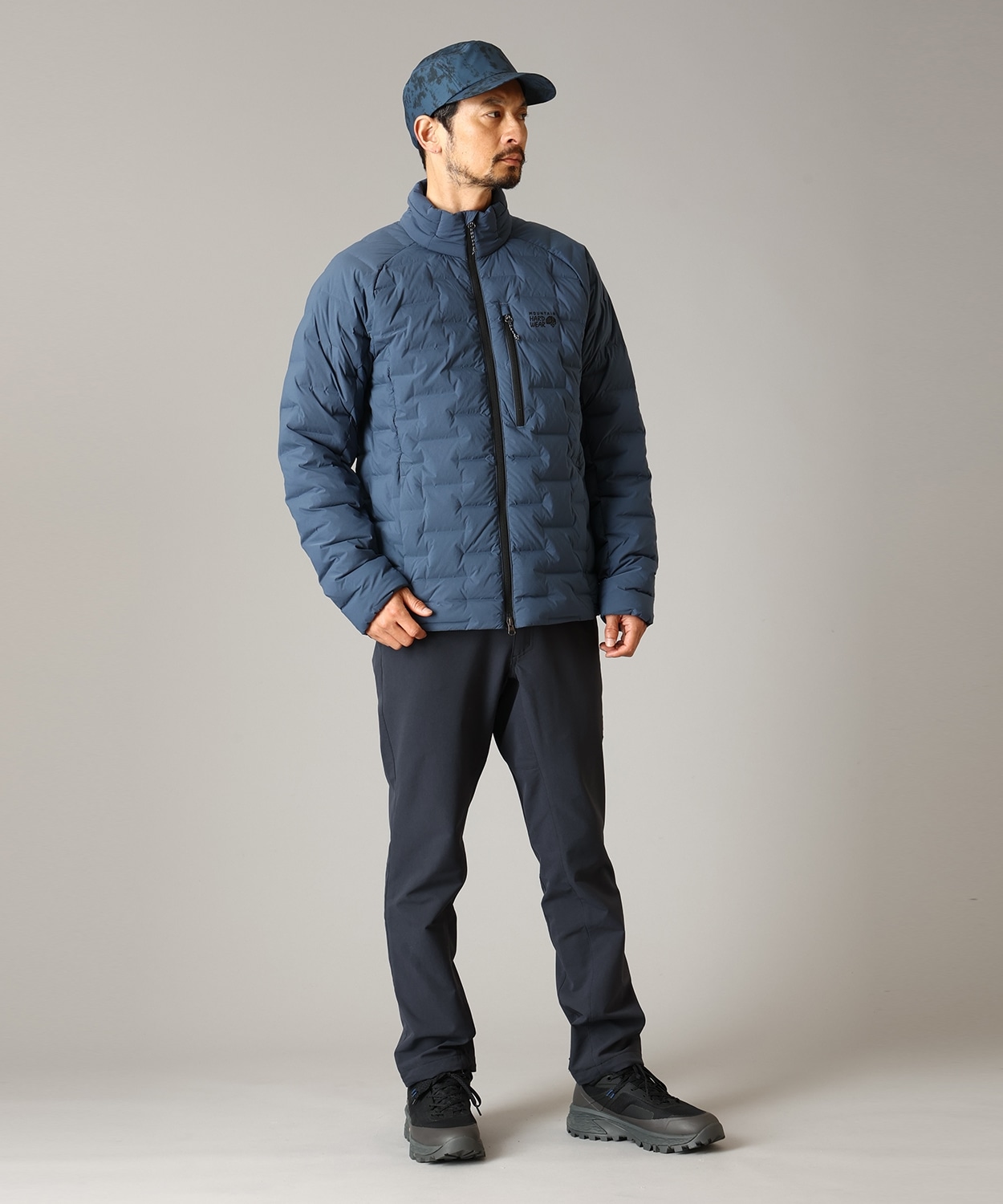 444Adriatic Blue Shadowdye Print
