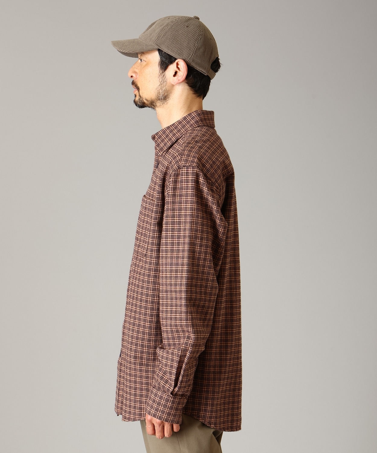 510Deep Mulberry Mini Check