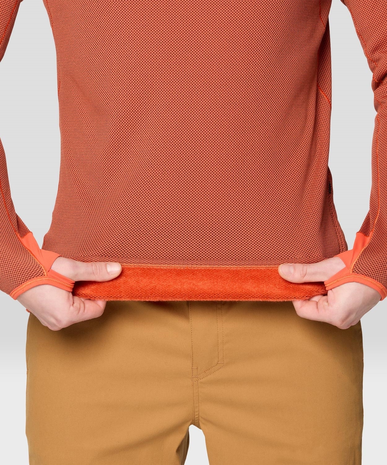 エアメッシュハーフジップ(S Moon Blue)│マウンテンハード