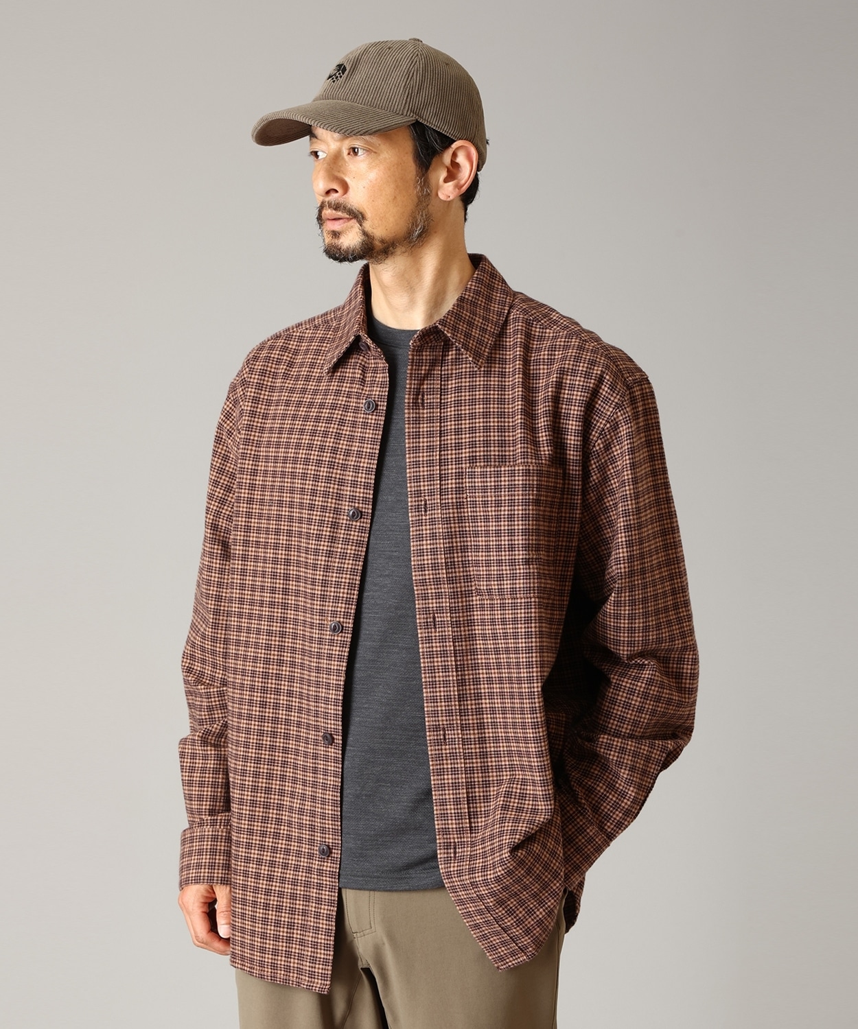 510Deep Mulberry Mini Check