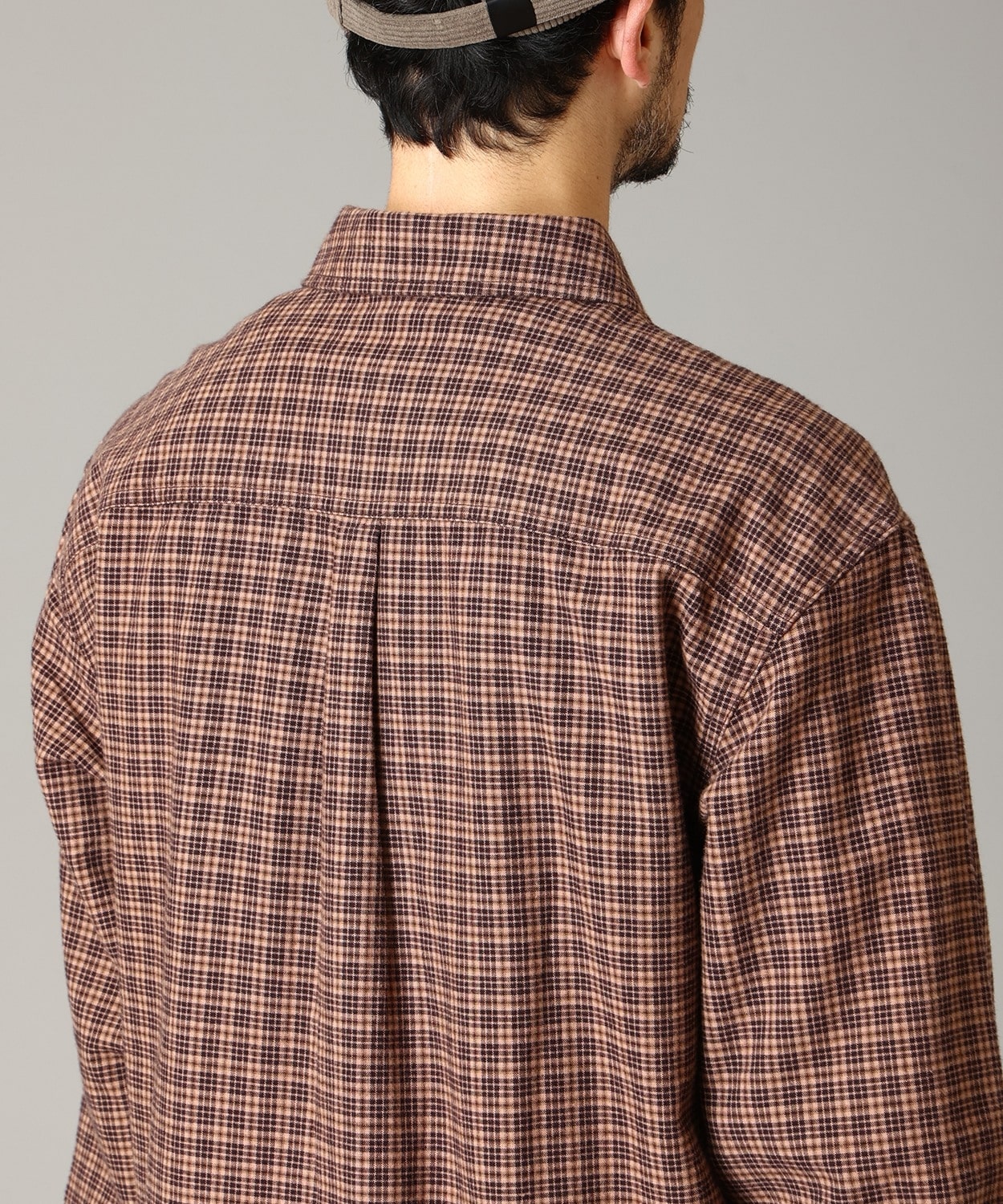 510Deep Mulberry Mini Check