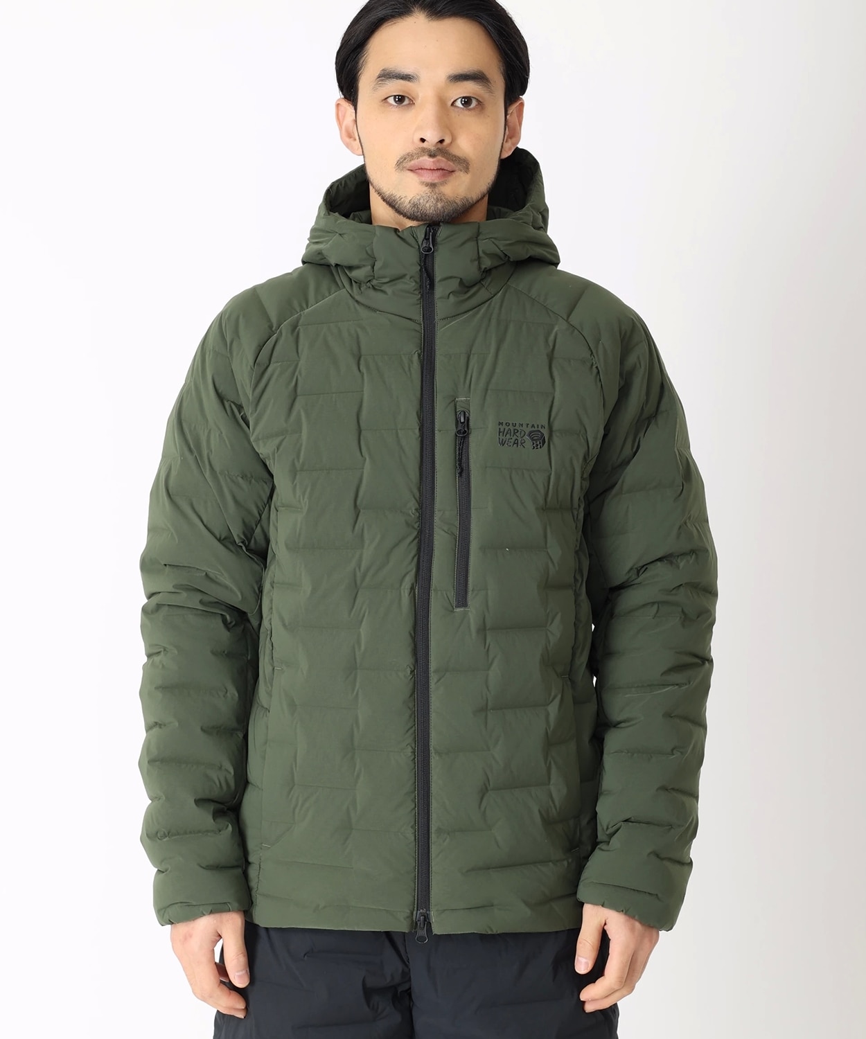 Mountain Hardwear ストレッチダウン フーディ size:L