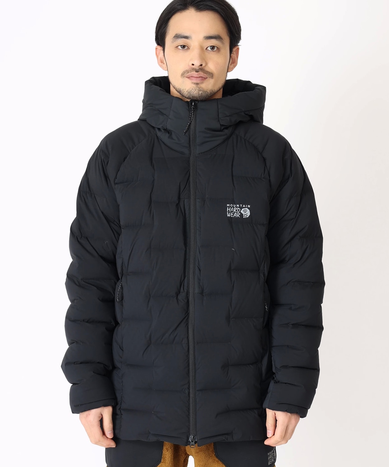 mountain hardwear ダウンジャケット　サイズL カーキグリーン