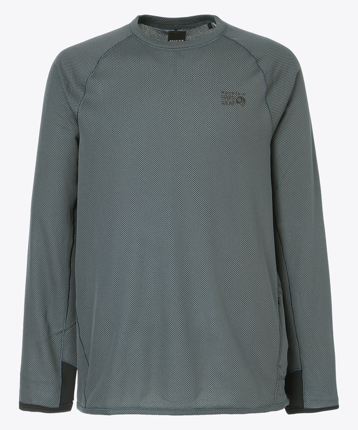 エアメッシュロングスリーブクルー(S Wild Taupe)│マウンテン