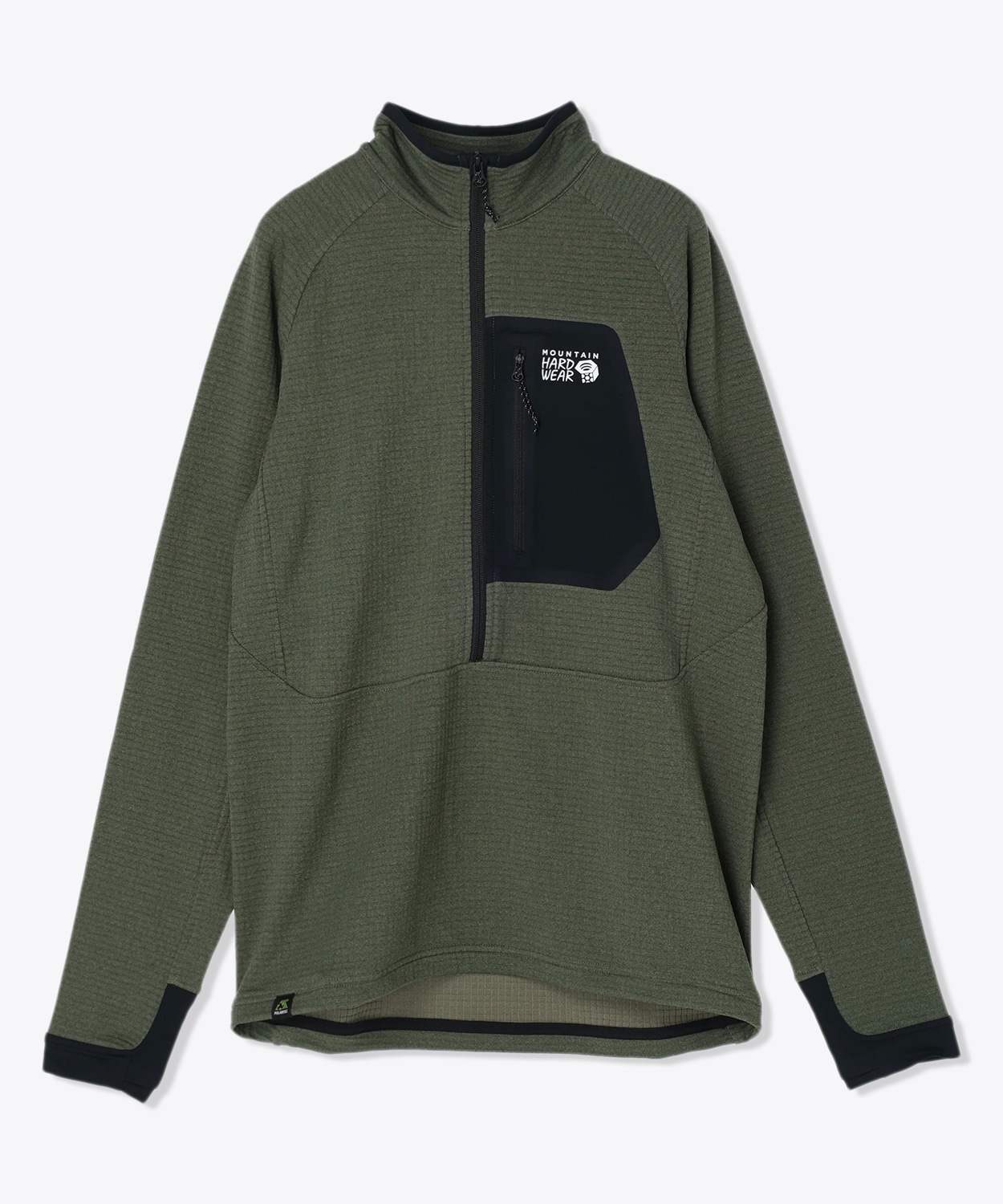 ポーラテックパワーグリッドHZジャケット(S Surplus Green Heather