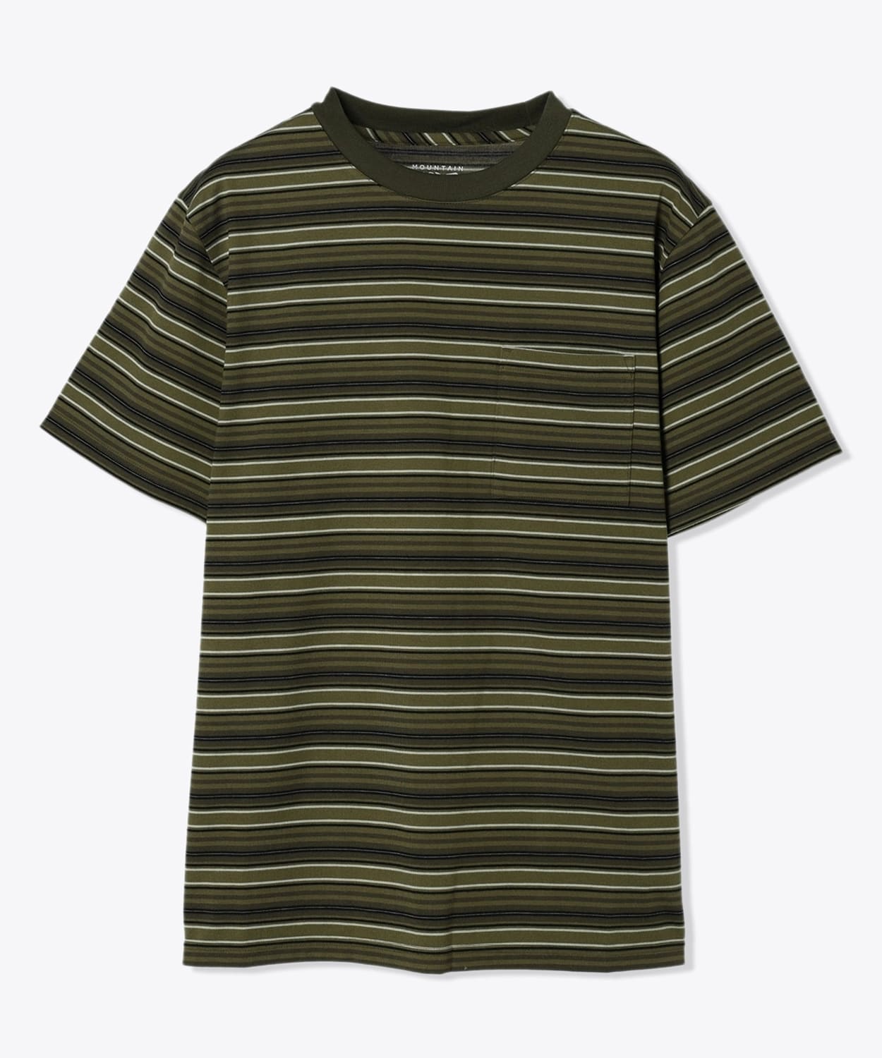 ロウエクスポージャーショートスリーブ(S Combat Green Crag Stripe 