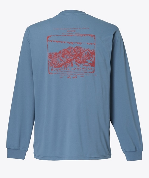 ハードウェアグラフィックロングスリーブ T