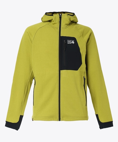 ポーラテックパワーグリッドFZフーディ(S Python Green Heather