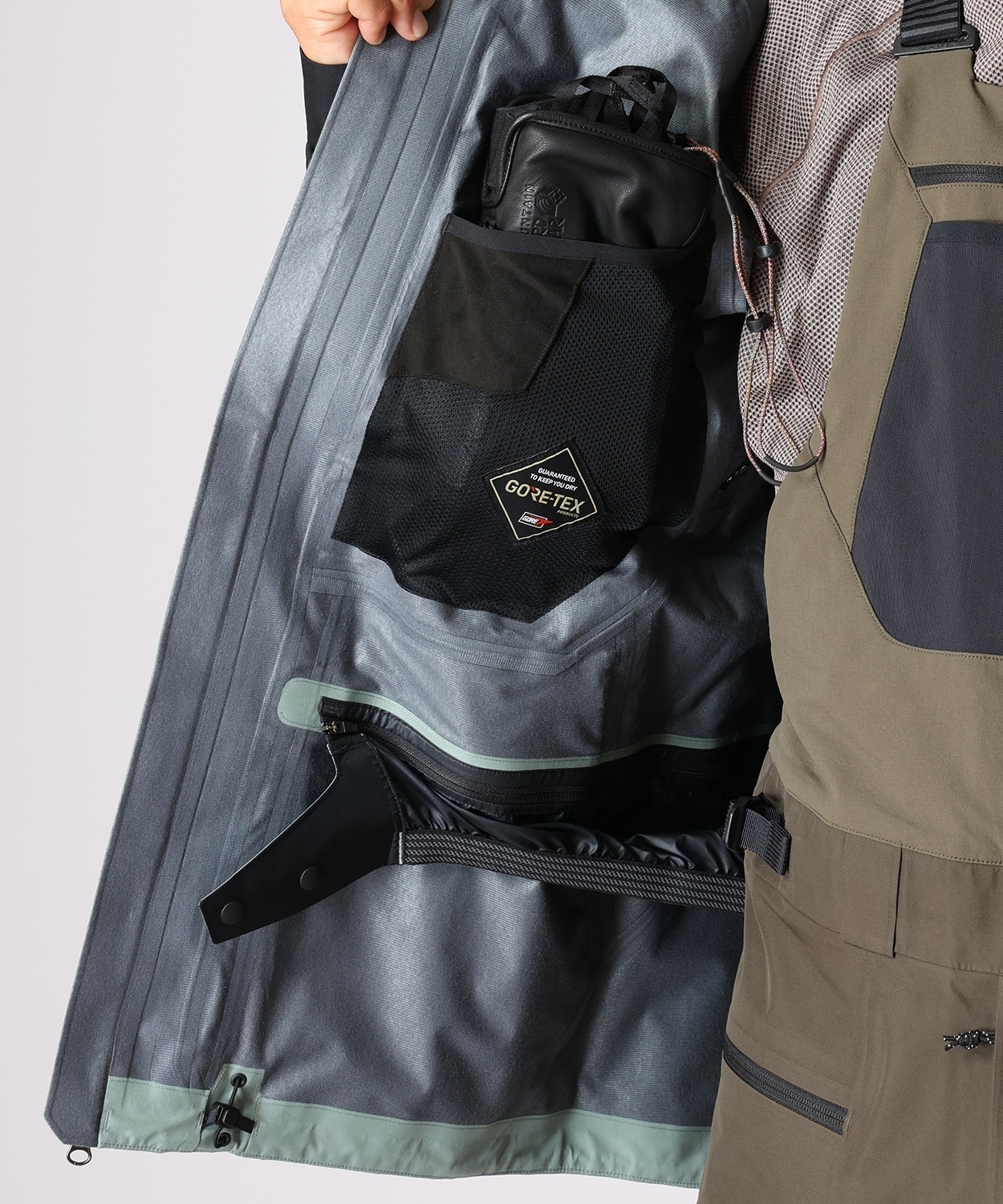 マウンテンハードウェア　バウンダリーリッジゴアテックスジャケット バウンダリーリッジゴアテックス ジャケット(S Wet Stone Black