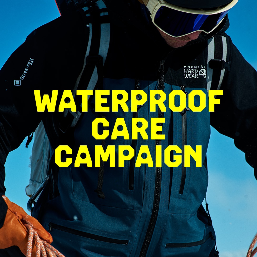 マウンテンハードウェアウォータープルーフケアキャンペーン