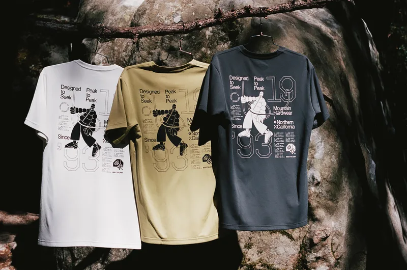 Hardwear Mountain Livin' Short Sleeve Climb 3カラー並び