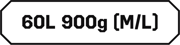 60L 900g (M/L)