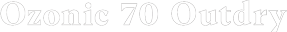 Ozonic 70 Outdry