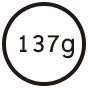 137g