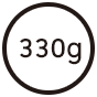 330g